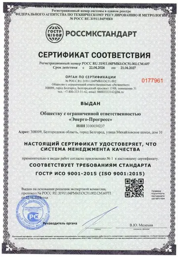 ISO система менеджмента качества